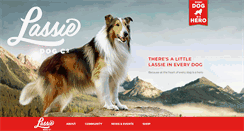 Desktop Screenshot of lassie.com